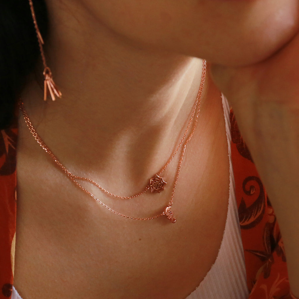 Rose Gold Necklace - Trendolla Jewelry